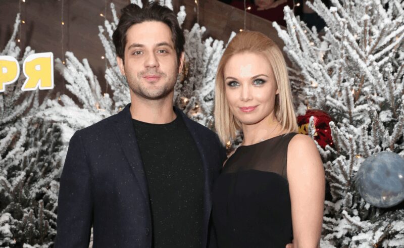 Марк Богатырёв с женой Татьяной Арнтгольц