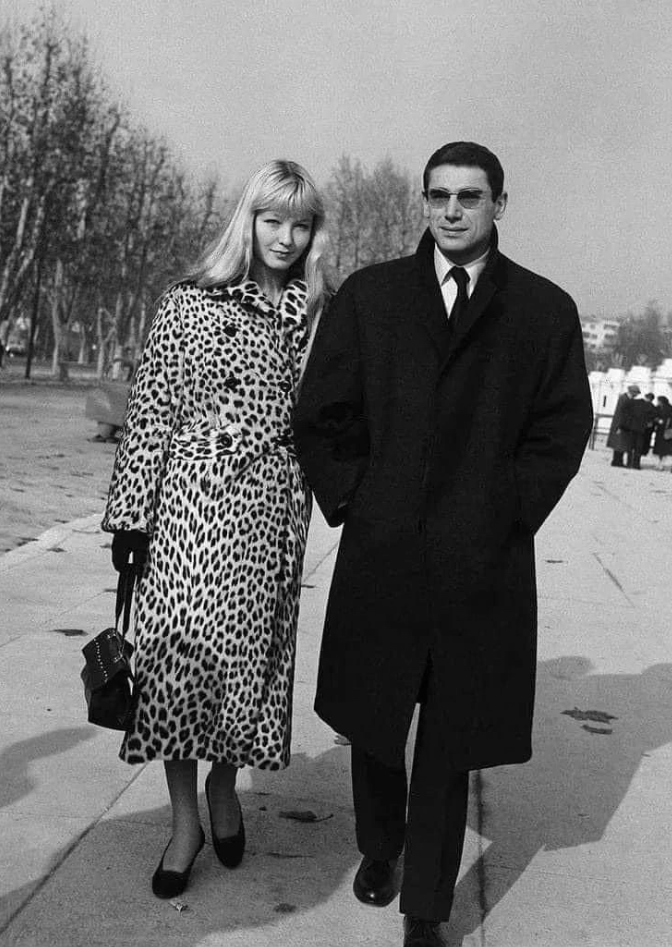 Робер Оссейн и Марина Влади: непростые отношения, которые не выдержали испытания временем.