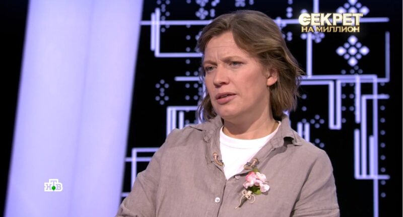 Дарья Михалкова во время откровенного интервью в программе 