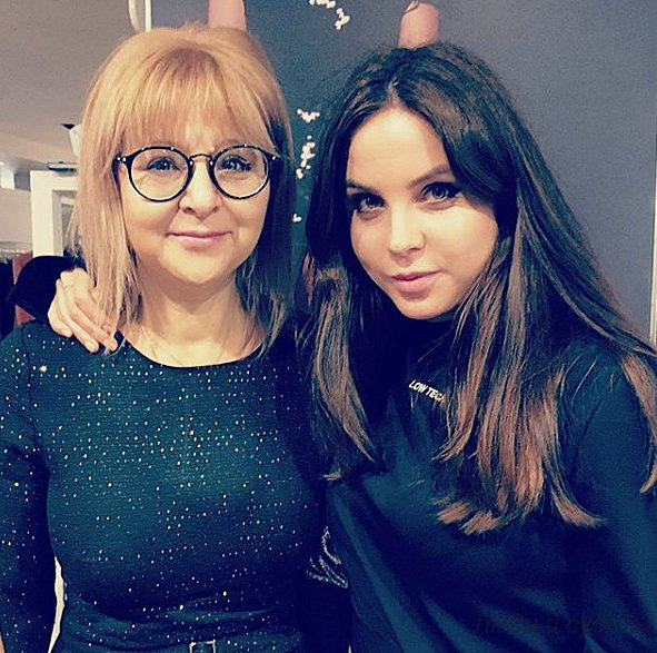 Александра Варчук с матерью Еленой