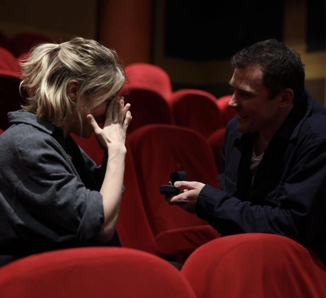 Предложение руки и сердца было оригинальным