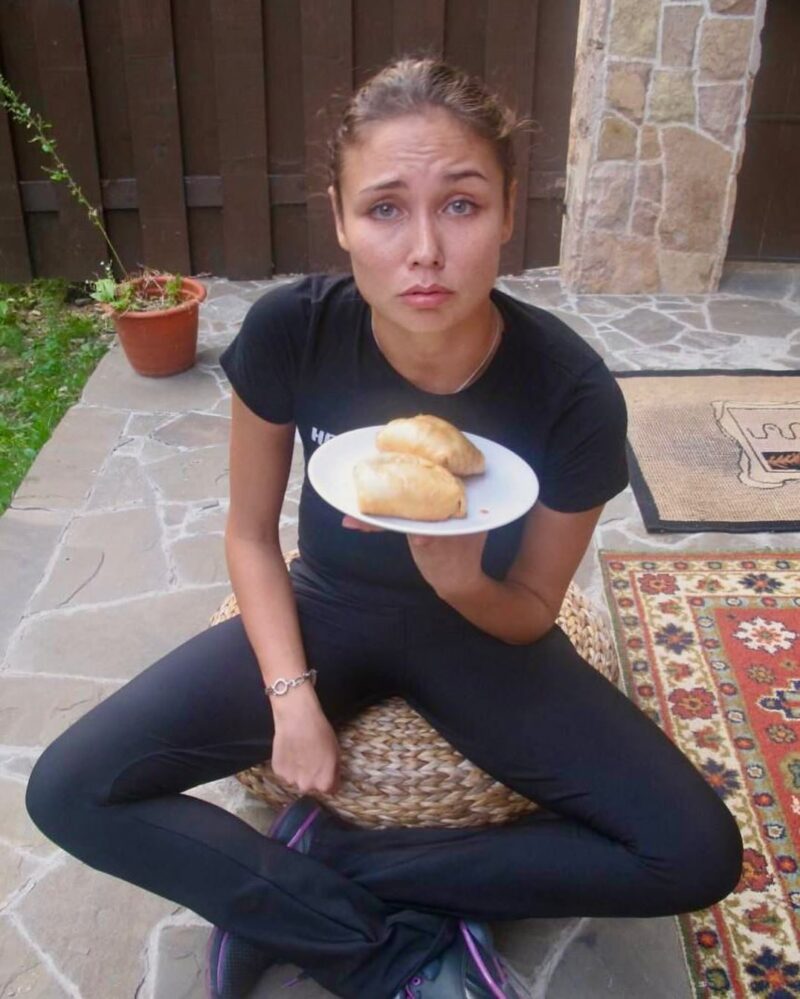 Ляйсан Утяшева в молодости.