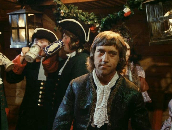 Владимир Высоцкий в фильме «Сказ про то, как царь Петр арапа женил».
