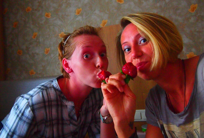 Анна и Ольга Авиловы, дочери знаменитого актёра