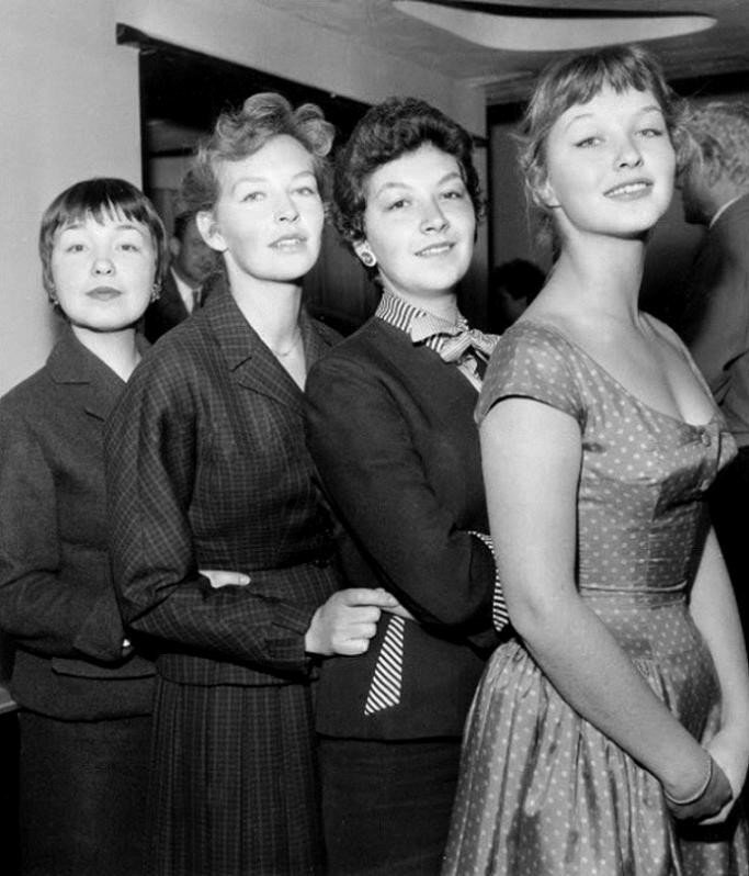 Марина Влади с сестрами: семейное наследие и артистическая династия.