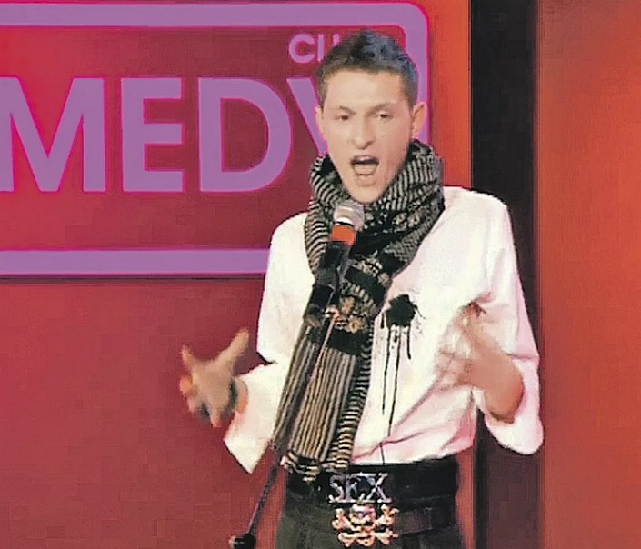 Павел Воля во время выступления.