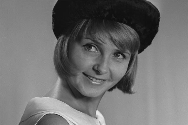 Людмила Крылова в 1966 году, в расцвете своей карьеры.