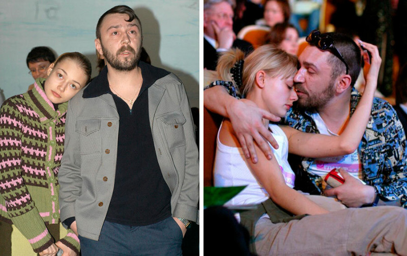 Эпатажная пара Оксана Акиньшина и Сергей Шнуров