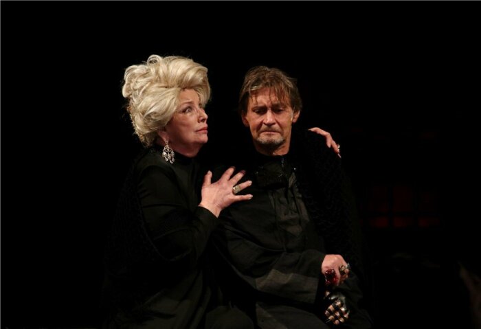 Ольга Остроумова и Александр Домогаров. 