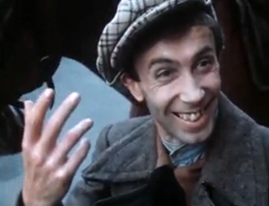 В роли в фильме «Был настоящим трубачом», 1973 год