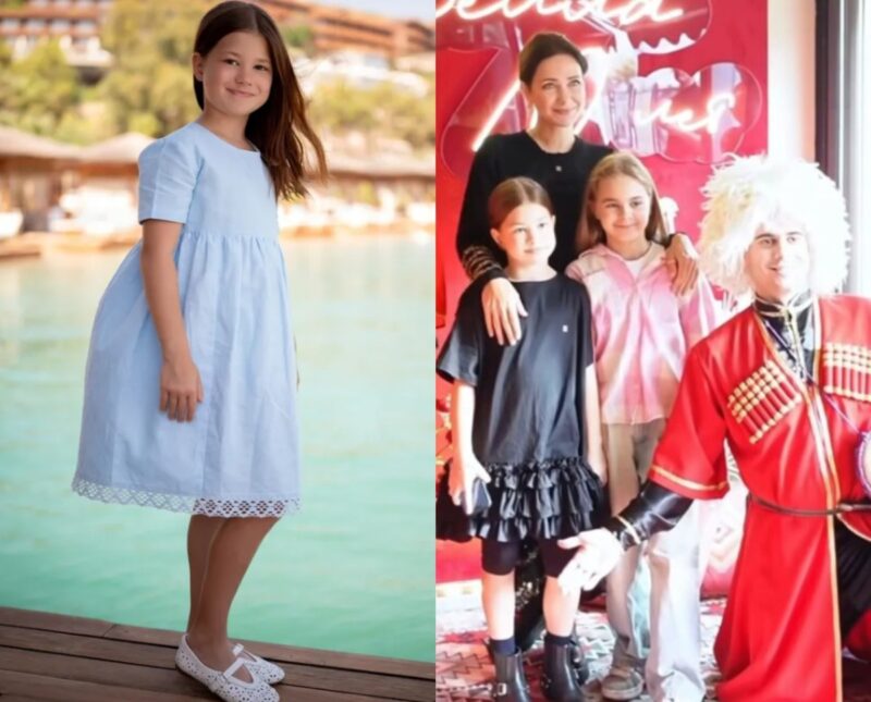 Белла: яркая внешность, унаследованная от отца.