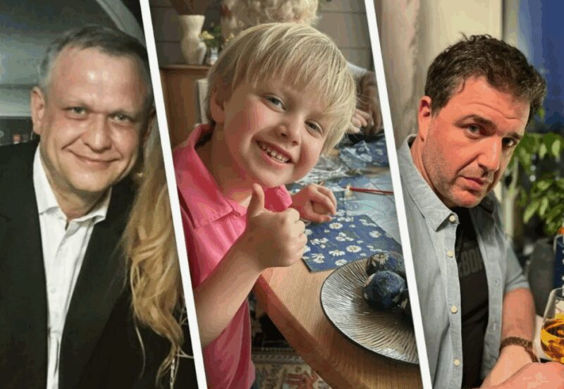 Коллаж, сравнивающий Сергея Капкова, Платона и Максима Виторгана.