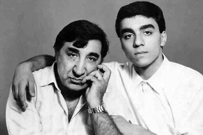 Фрунзик Мкртчян с сыном Вазгеном: трагическая судьба наследника