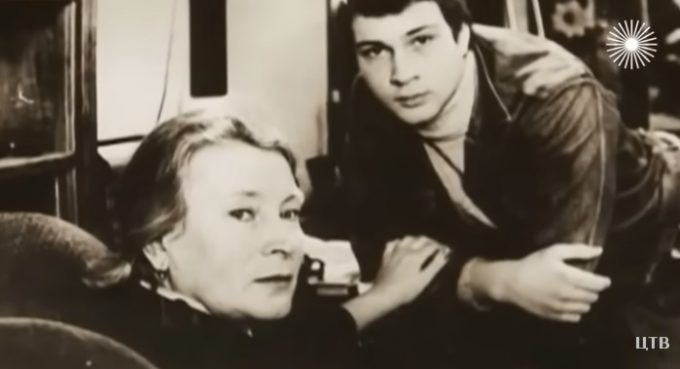 Любовь Соколова с сыном Николаем