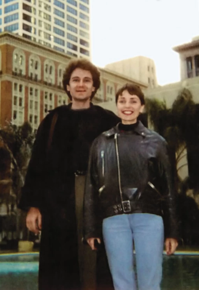 Жанна Агузарова и Ник Полторанин в Сан-Франциско в 1990 году, в надежде покорить Америку.
