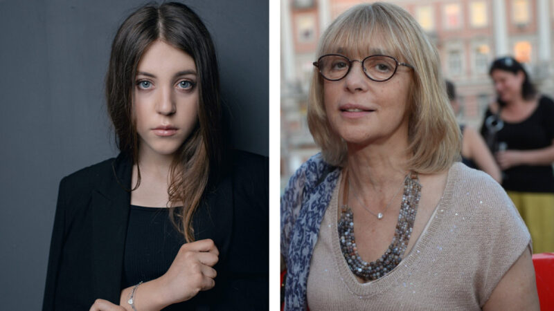 Полина Симачёва и её бабушка Вера Глаголева