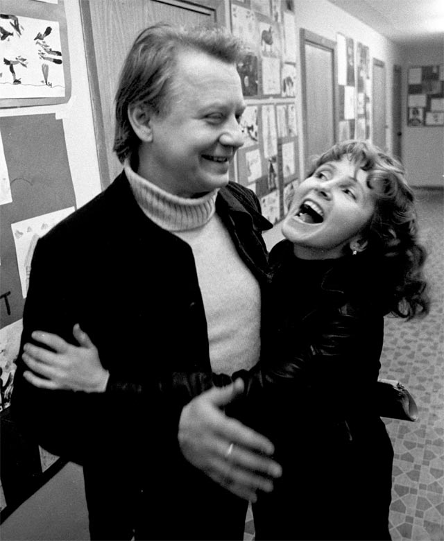 Людмила Крылова и Олег Табаков в годы совместной жизни.