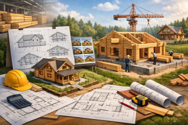 Топ преимуществ готовых проектов домов из бруса для быстрого старта