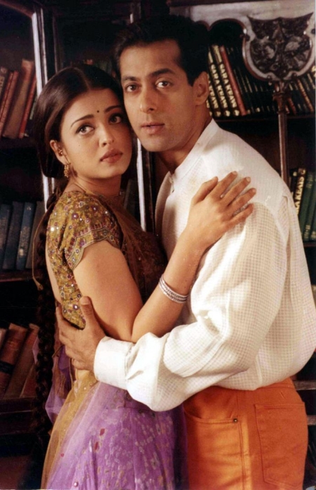 Айшвария Рай и Салман Кхан в период их бурных отношений.