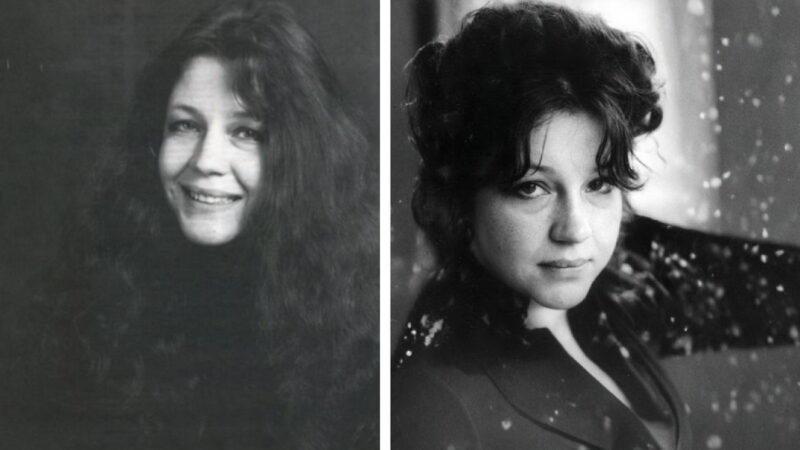 Юная Ольга Самошина в начале своего творческого пути