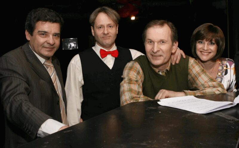 Федор Добронравов на съёмках популярного шоу 