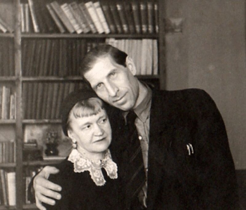 Сергей Филиппов и Антонина Голубева, с которой актёр прожил почти четыре десятилетия.