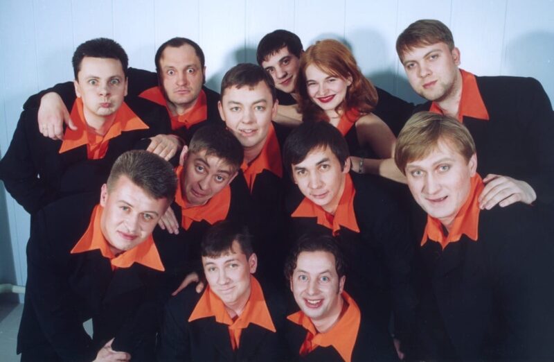 Коллектив «Уральские пельмени» до начала конфликта.
