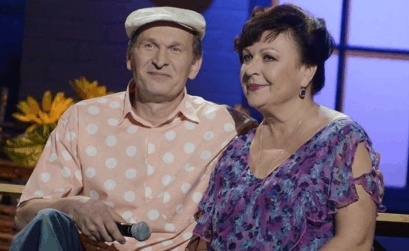 Фёдор Добронравов и Татьяна Кравченко, партнёры по сериалу «Сваты».