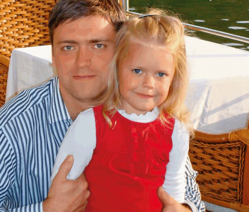 Сын и внучка Александра Воеводина