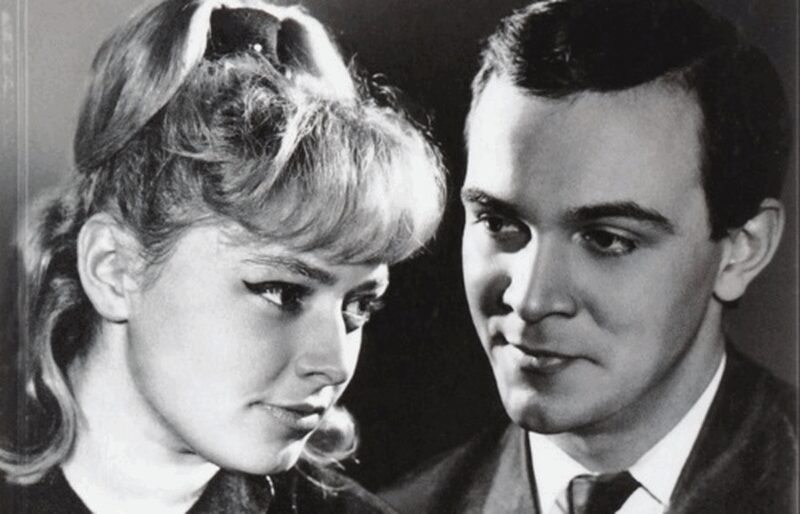 Молодые Муслим Магомаев и Мила Карева