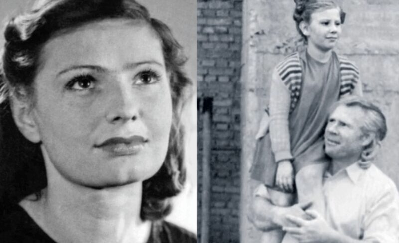 Нина Никольская, Иван Рыжов и их дочка Таня