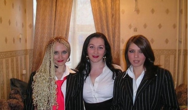 Яна Павлова в составе группы "Воровайки".