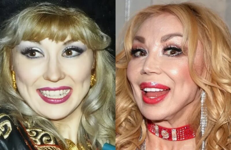 Маша Распутина: сравнение образов певицы в 90-е и сегодня.