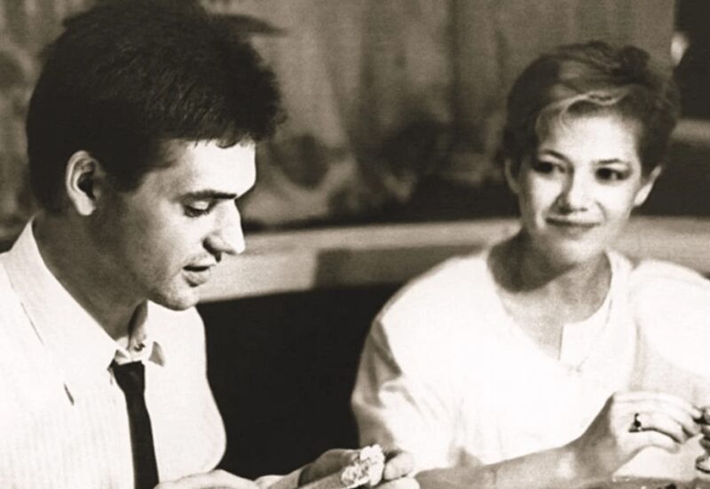 Константин Лавроненко и Лидия Петракова в день их свадьбы, 1987 год.