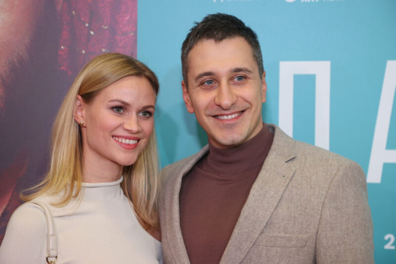 Марина Доможирова с супругом Дмитрием Ульяновым.
