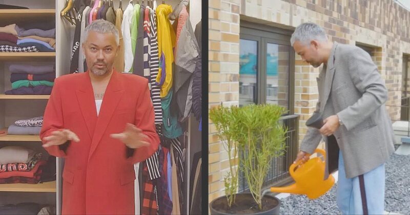 «Это не просто дом, это продолжение меня!»: Александр Рогов за 2 года объединил три квартиры в 45-метровую гардеробную с выходом на крышу