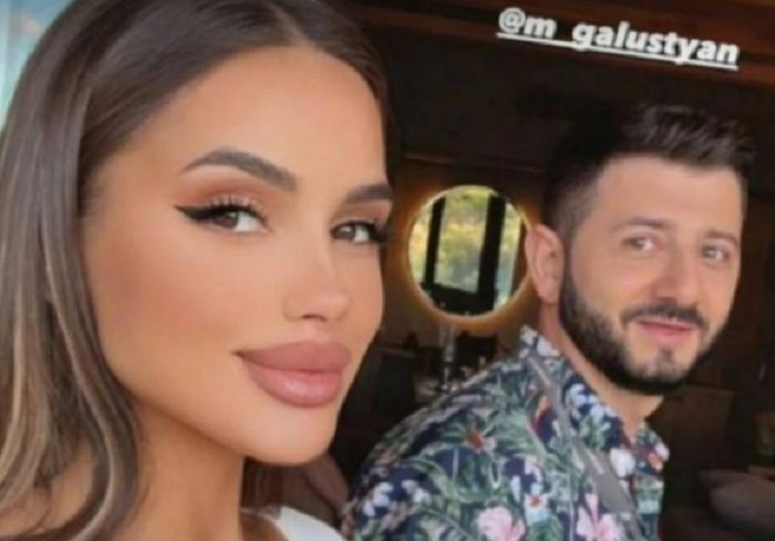 Милена Шевченко и Михаил Галустян на съёмках проекта.