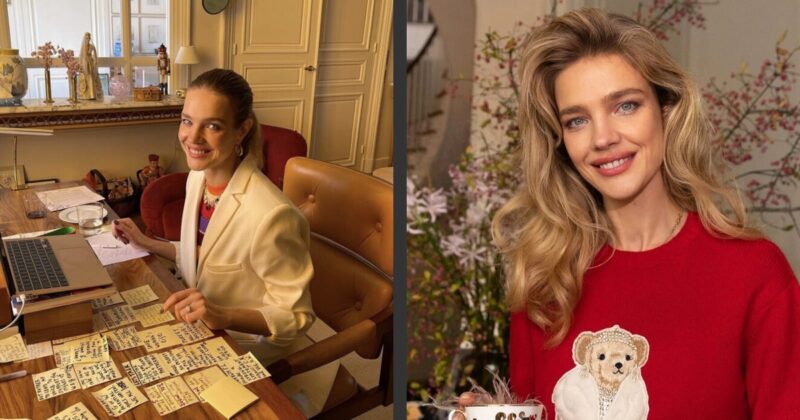 «Живой, не выставочный»: как Наталья Водянова превратила 300-летний парижский особняк в тёплый дом для пятерых детей