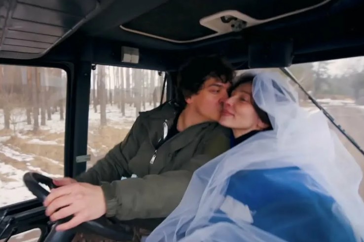 Настя Ивлеева и Филипп Бегак.