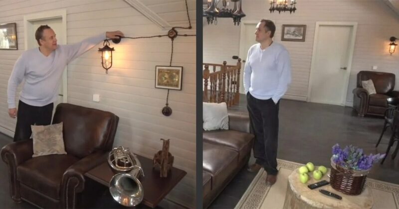 «Настоящий мужской уголок»: как Андрей Соколов обустроил свой загородный дом, где брутальность сочетается с уютом