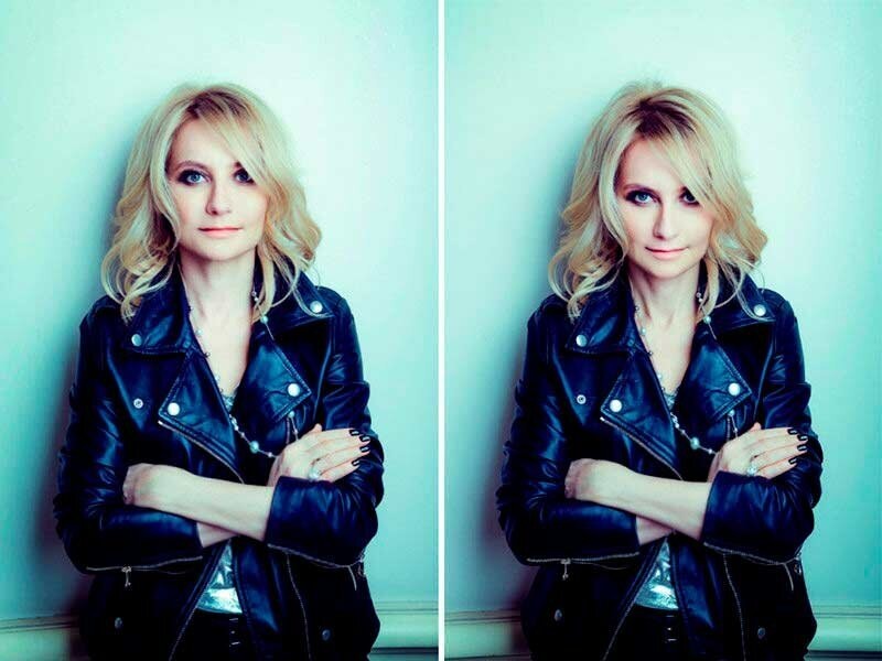 Мягкие локоны и отсутствие оправы добавили образу нежности и юности.