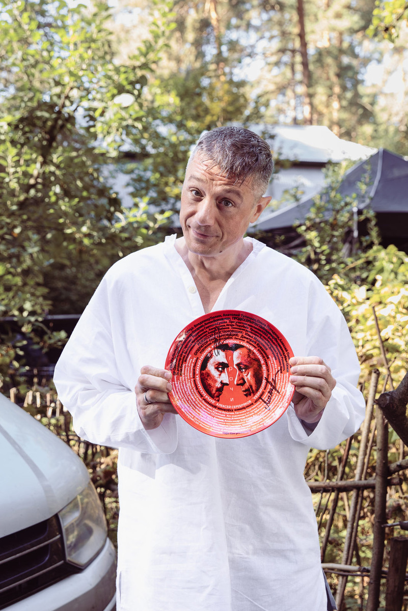 Наталья Варлей со старшим сыном Василием.