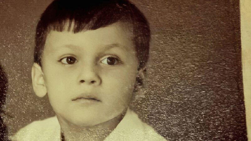 Юный Стас Михайлов в детстве