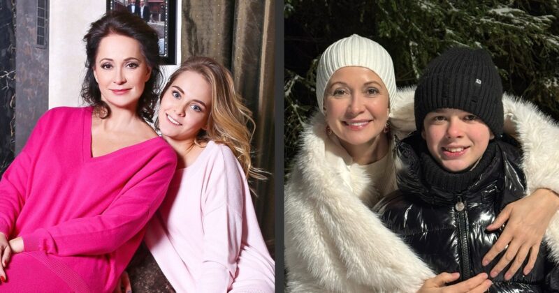 «Как будто не поддаётся времени»: 58-летняя Ольга Кабо показала редкие кадры с 13-летним сыном