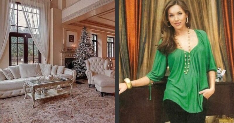 «Не сотни миллионов, а миллиарды»: как выглядит особняк Алсу на Рублёвке, где ванная комната больше квартиры, а пальмы растут круглый год