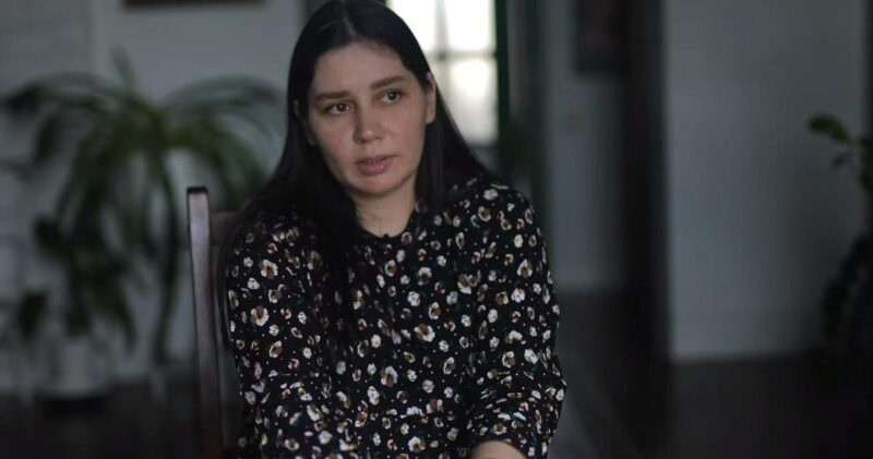 Муслима (Валентина) Исаева после принятия ислама.