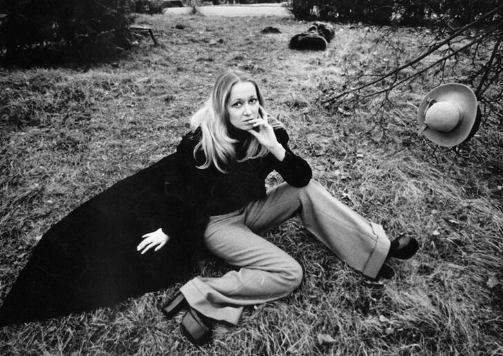 Будущая звезда подиумов: Татьяна Соловьёва в юные годы.