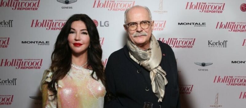 Никита Михалков в компании Марии Лемешевой.