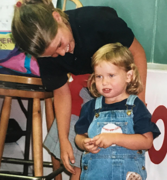 Кристофер Шварценеггер с матерью, Марией Шрайвер.