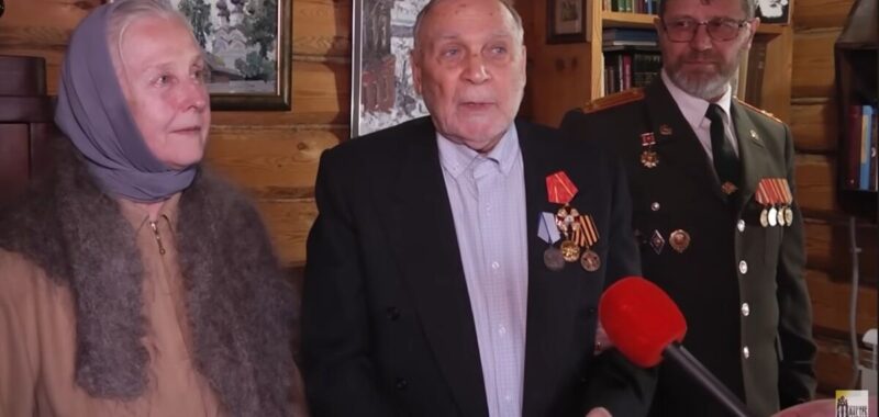 Кадр из фильма с участием Владимира Заманского.